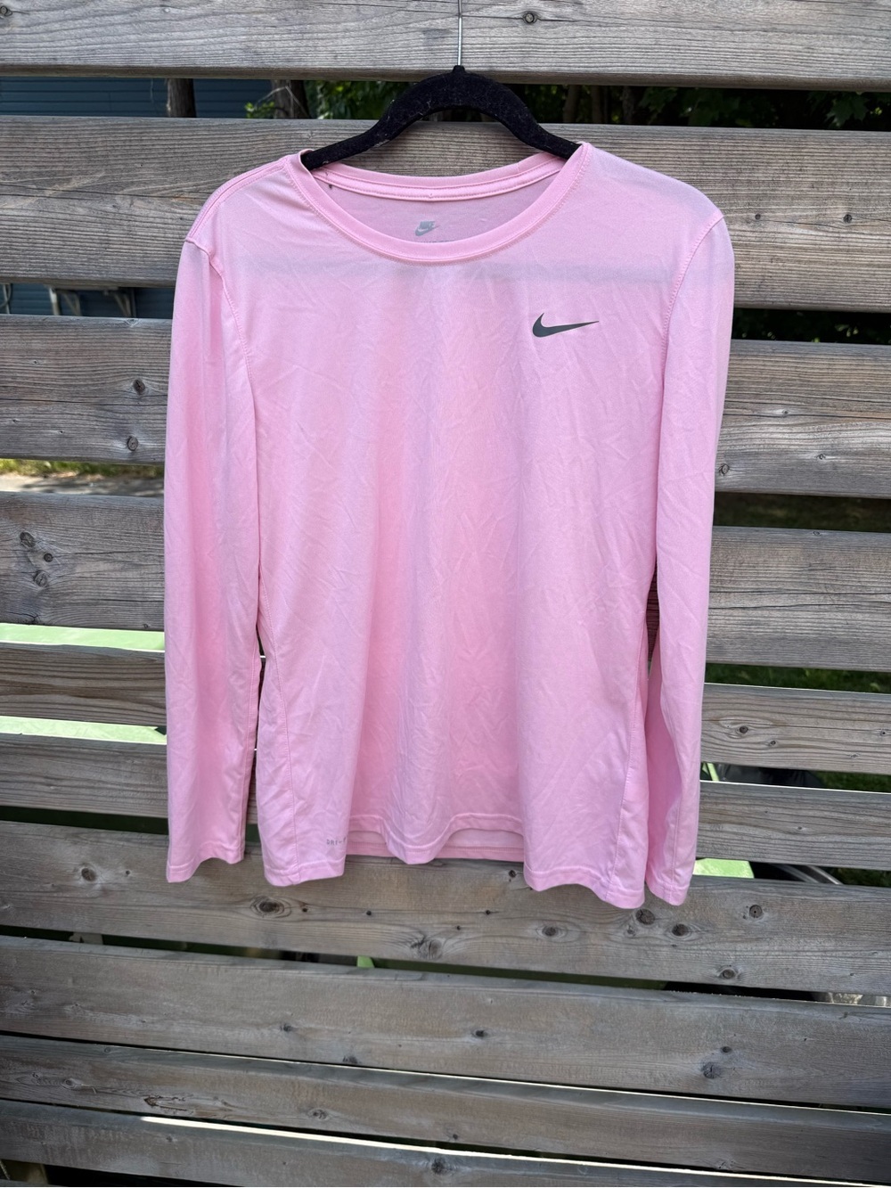 Nike Pink Dri-FIT Crew Neck Tee